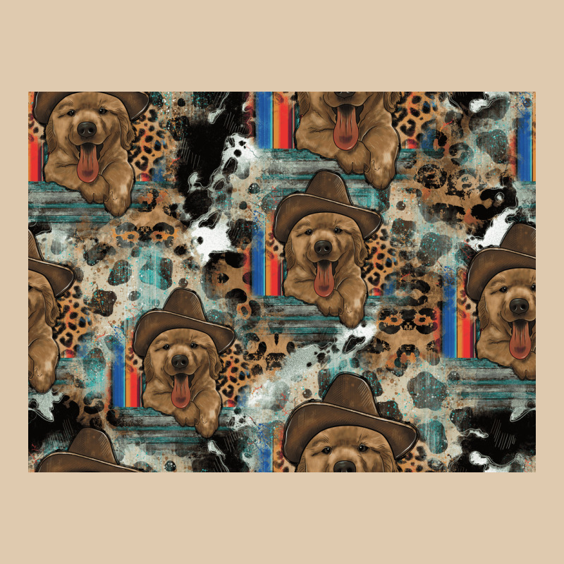 Dog Pattern Heavyweight Sweatshirt by CowhideDigitalArt | Teevron