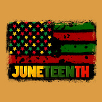 Juneteenth American Flag Urban Heavy Tee | Teevron