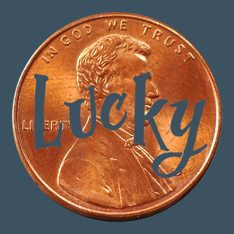 Cute Good Luck Gift - Lucky Penny Urban Heavy Tee by Craftify | Teevron