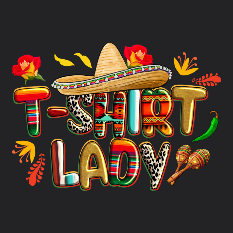 Cinco De Mayo Lady Vintage Tee by CowGirlArtShop | Teevron