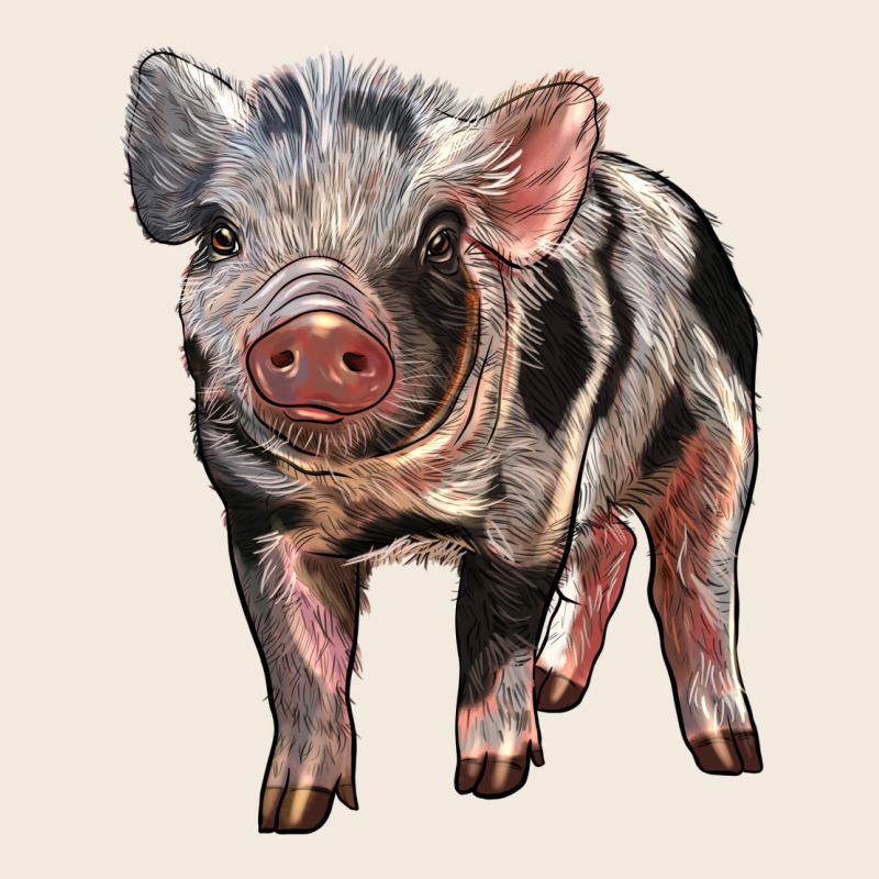 Baby Spotted Pig Zipper Hoodie by LillyAllenDesigns | Teevron