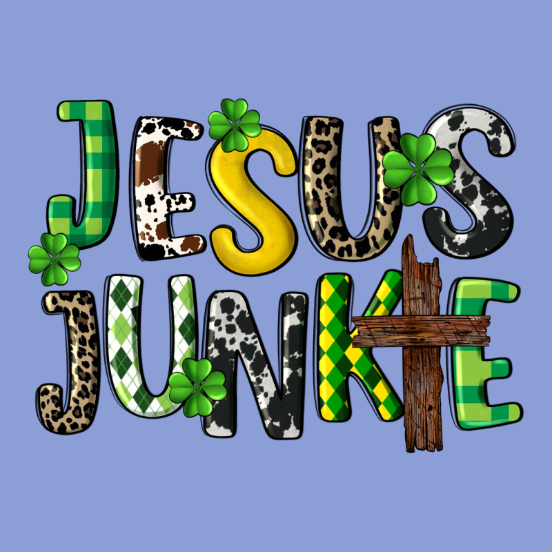 Jesus Junkie St. Patrick's Long Sleeve Tee by CowGirlArtShop | Teevron