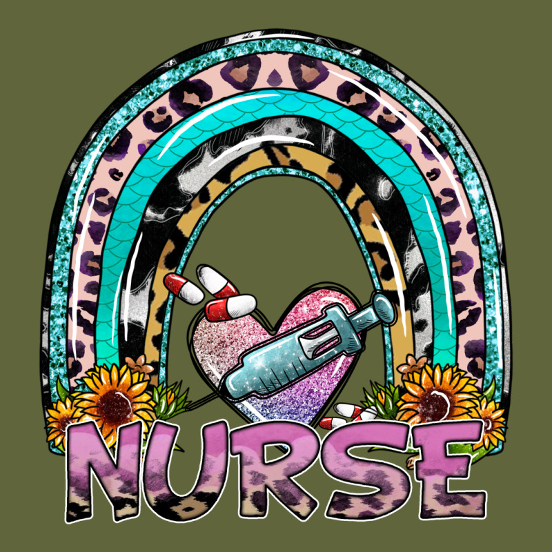 Nurse Rainbow Classic Tee by SublimationCraftShop | Teevron