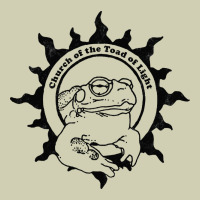 Authentic Church Of The Toad Of Light Psychedlic Frog Licking (distres Heavy Core Tee | Teevron