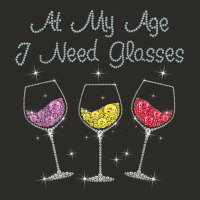 At My Age I Need Glasses Heavy Core Tee | Teevron
