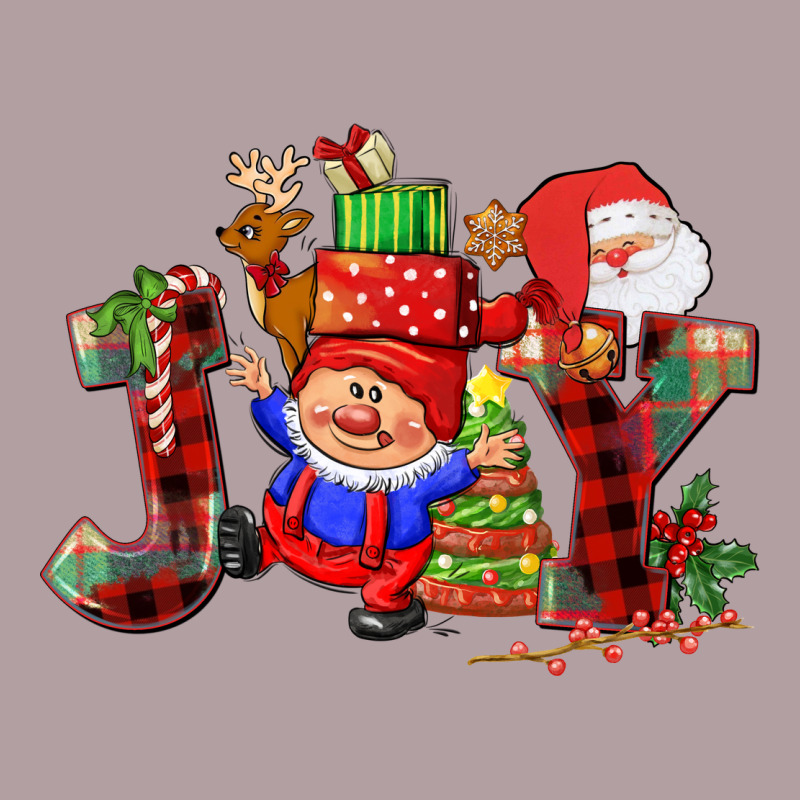 Christmas Joy  Gnome Vintage Hoodie by CowGirlArtShop | Teevron