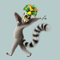 All Hail King Julien Heavy Core Tee | Teevron