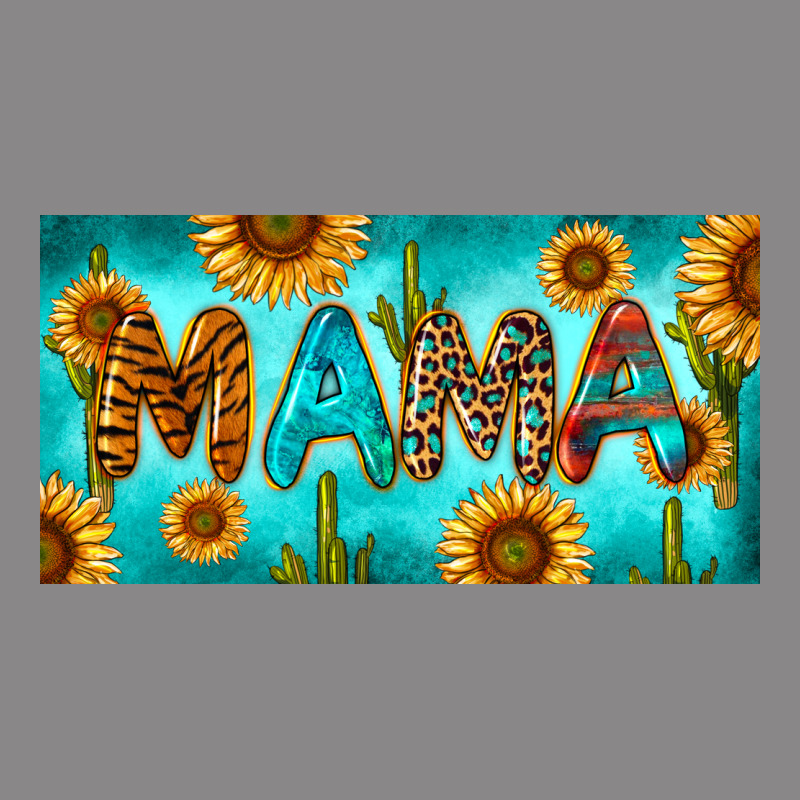 Western Mama With Sunflowers And Cactus Vintage Tee by RanaPortraitStore | Teevron