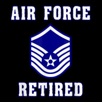 Military Master Sergeant Air Force Retired T Shirt Heavy Core Tee | Teevron
