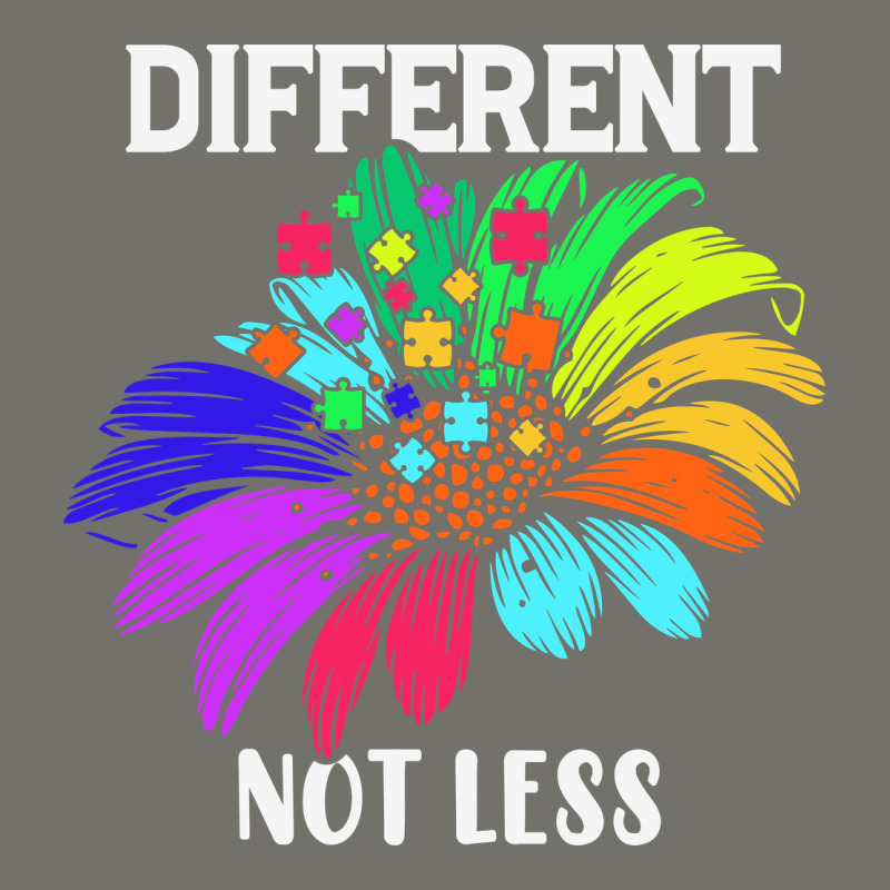 Different Not Less Daisy Autism Puzzle Premium Hoodie by CowhideDigitalArt | Teevron