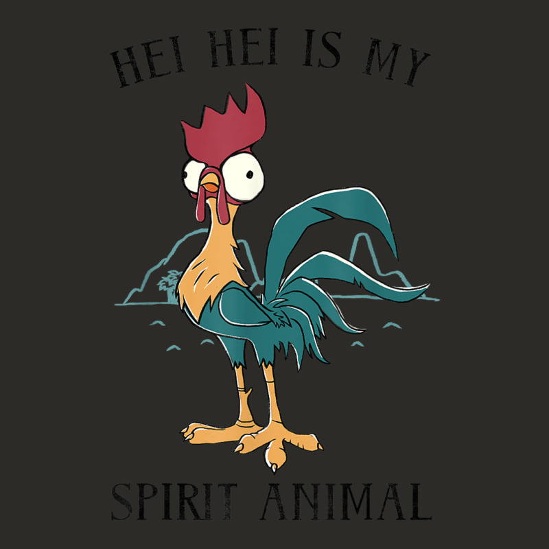 Moana Hei Hei Is My Spirit Animal Portrait Heavy Core Tee by PixelWave | Teevron