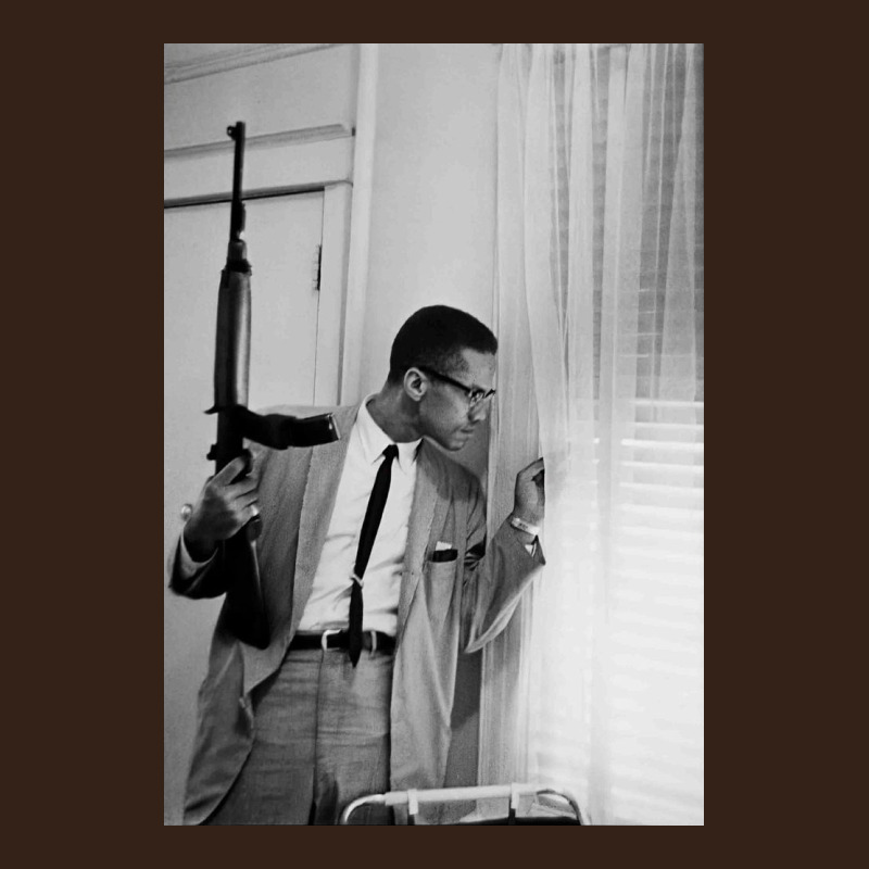Malcolm X Heavy Core Tee by Craftify | Teevron