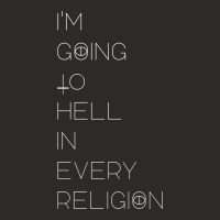 I'm  Going To  Hell In  Every  Religion Heavy Core Tee | Teevron