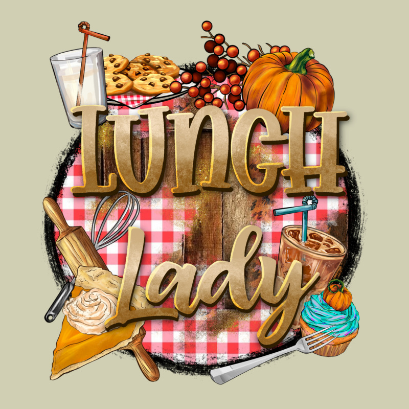 Fall  Lunch Lady Heavy Core Tee by BarkalooDesign | Teevron