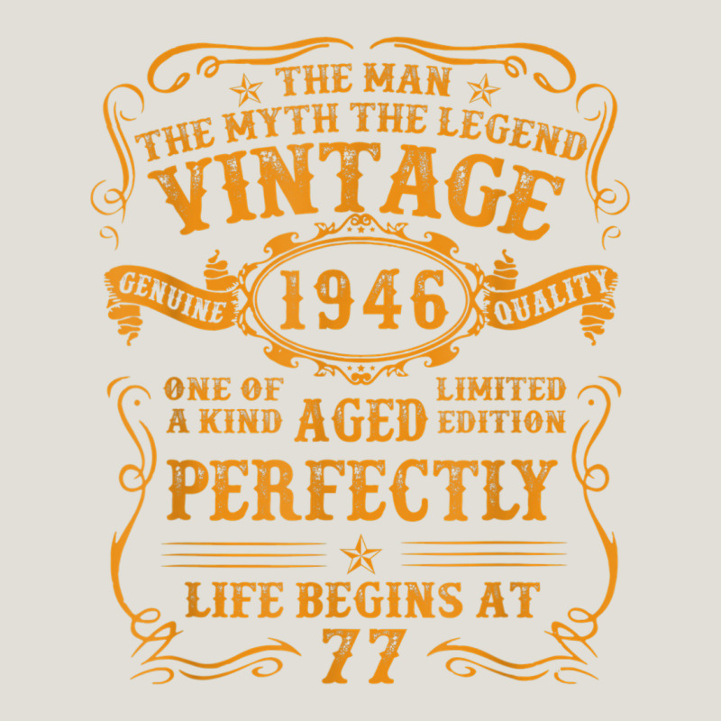 Vintage 1946 The Man Myth Legend 77 Year Old Birthday Gifts Heavy Core Tee by trangStudio | Teevron