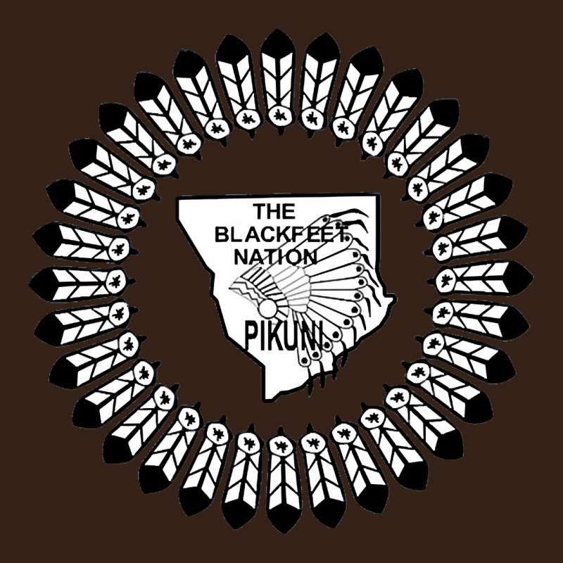 Blackfeet Nation Flag   Blackfeet Heavy Core Tee by Craftify | Teevron