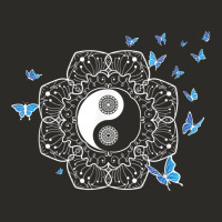 Yin Yang With Butterflies Ancient Chinese Yin Yang Heavy Core Tee | Teevron