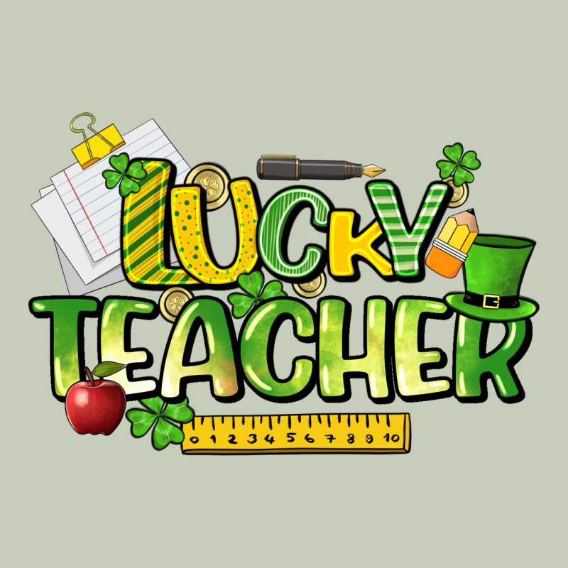Lucky Teacher St. Patrick's Day Long Sleeve Tee by HowdyJamesFarm | Teevron