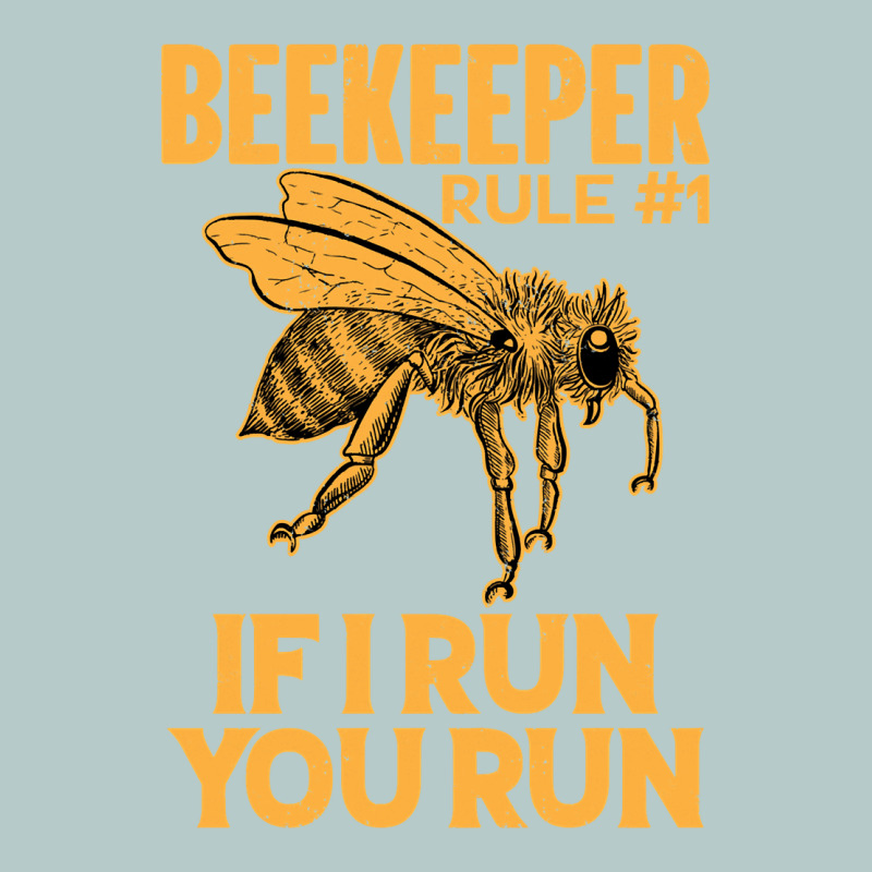 Bee Beekeeper If I Run You Run Bumble Bee Humour 449 Hive Beekeeping Heavy Core Tee by Craftify | Teevron
