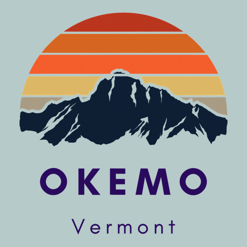 Okemo Vermont Skiing Snowboarding Hikers Gifts For Vt Travel Heavy Core Tee by InspiraDesign | Teevron