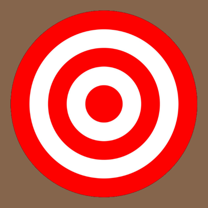 Bullseye Target Red & White Rings Target Premium Tee by DesignPulse | Teevron