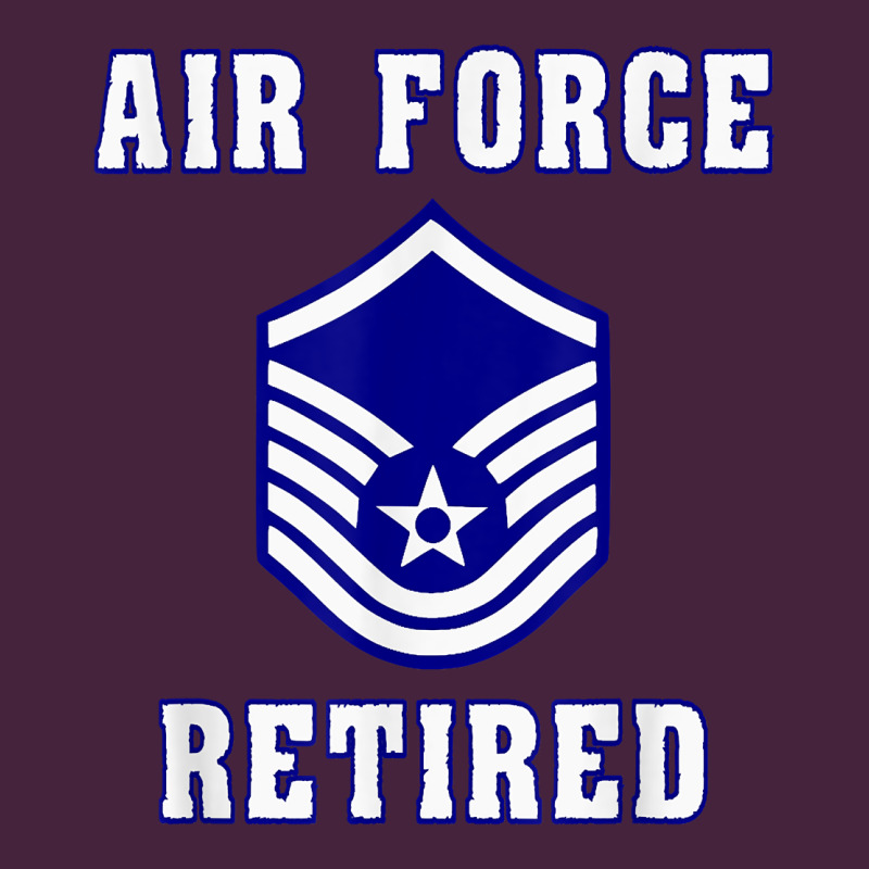Military Master Sergeant Air Force Retired T Shirt Premium Tee by PixelWave | Teevron