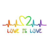 LGBT Love Rainbow Heartbeat | Teevron