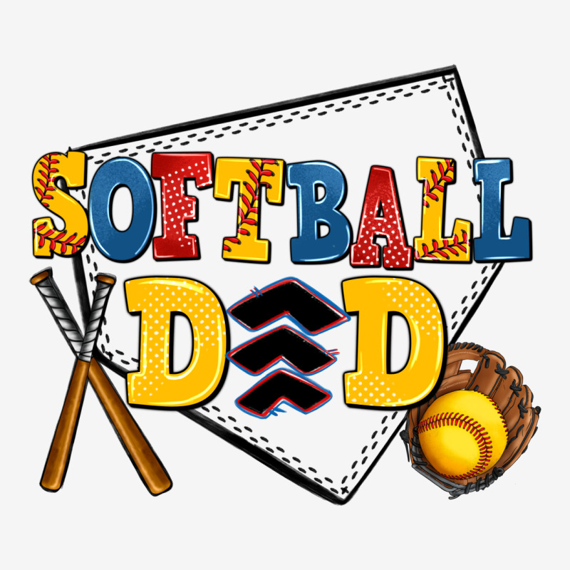 Softball Dad Urban Hoodie by AdoDesignShop | Teevron