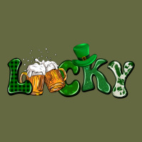 Lucky With Beer St. Patricks Day Long Sleeve Tee | Teevron