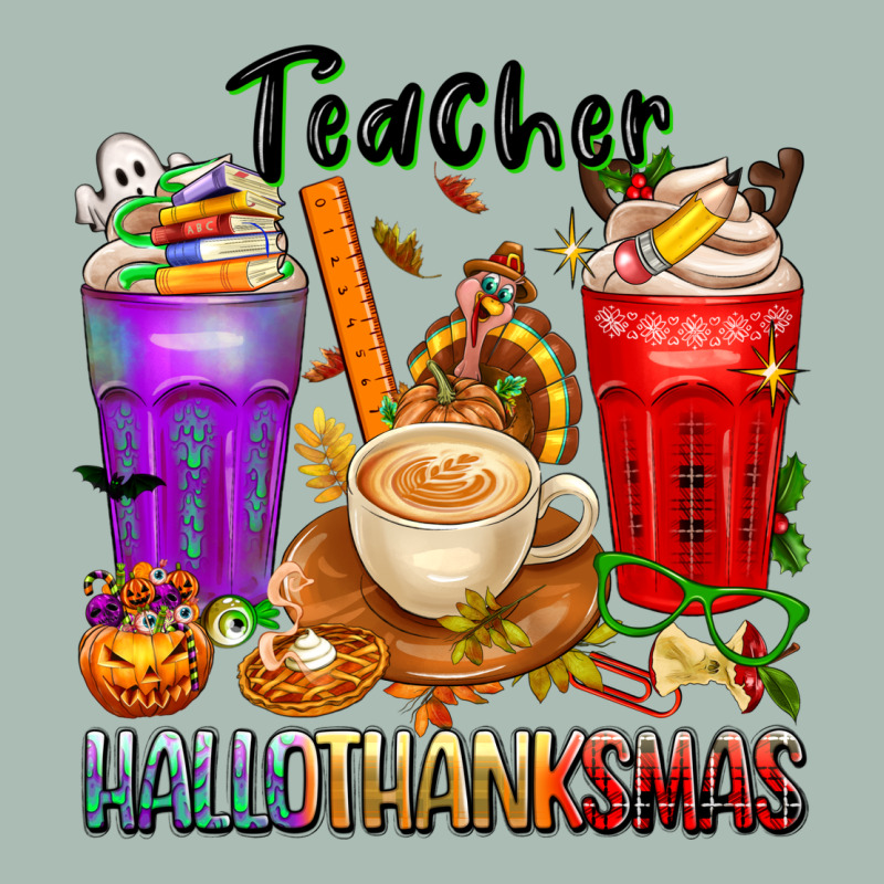 Hallothanksmas Teacher Classic Tee by texasbilliewilder | Teevron