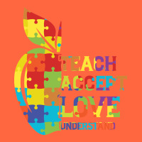 Autism Teach Accept Understand Love Premium Hoodie | Teevron