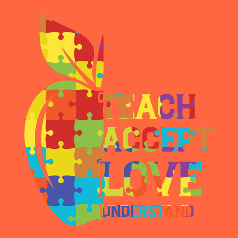 Autism Teach Accept Understand Love Premium Hoodie by CowhideDigitalArt | Teevron