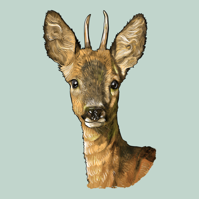 Red Brocket Deer Head Zipper Hoodie by LillyAllenDesigns | Teevron