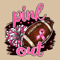 Pink Out Football Heavyweight Hoodie | Teevron