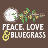 Peace , Love & Bluegrass   Banjo Nature Vines Illu Long Sleeve Tee | Teevron