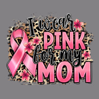 I Wear Pink For My Mom Heavyweight Hoodie | Teevron