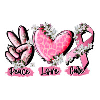 peace love cure breast cancer | Teevron