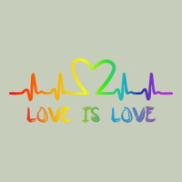 Lgbt Love Rainbow Heartbeat Long Sleeve Tee | Teevron