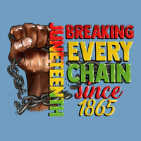 Juneteenth Breaking Every Chain Since 1865 Urban Heavy Tee | Teevron