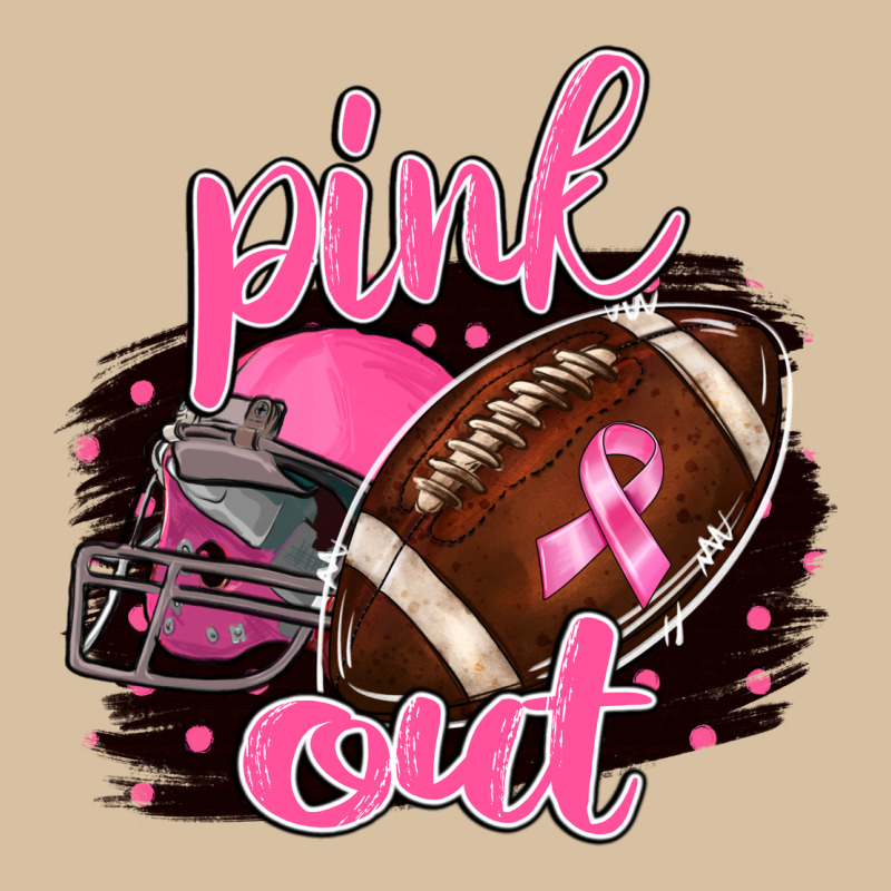 Pink Out Football Heavyweight Hoodie by BarkalooDesign | Teevron