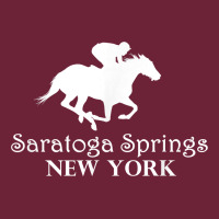 Saratoga Springs New York Horse Racing Jockey Long Sleeve Tee | Teevron
