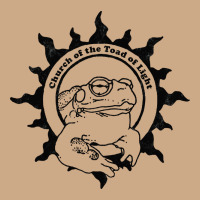 Authentic Church Of The Toad Of Light Psychedlic Frog Licking (distres Vintage Hoodie | Teevron