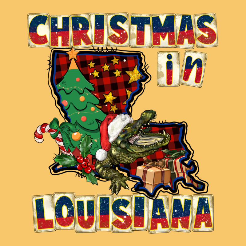 Christmas In Louisiana Vintage Hoodie by CowGirlArtShop | Teevron