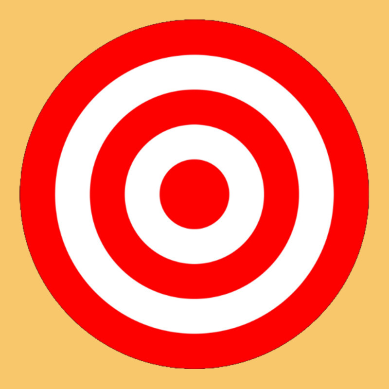 Bullseye Target Red & White Rings Target Vintage Hoodie by DesignPulse | Teevron