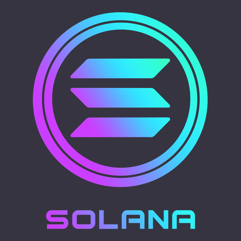 Solana Crypto Sol Coin Blockchain Decentralized Application Long Sleev Vintage Hoodie by DesignPulse | Teevron