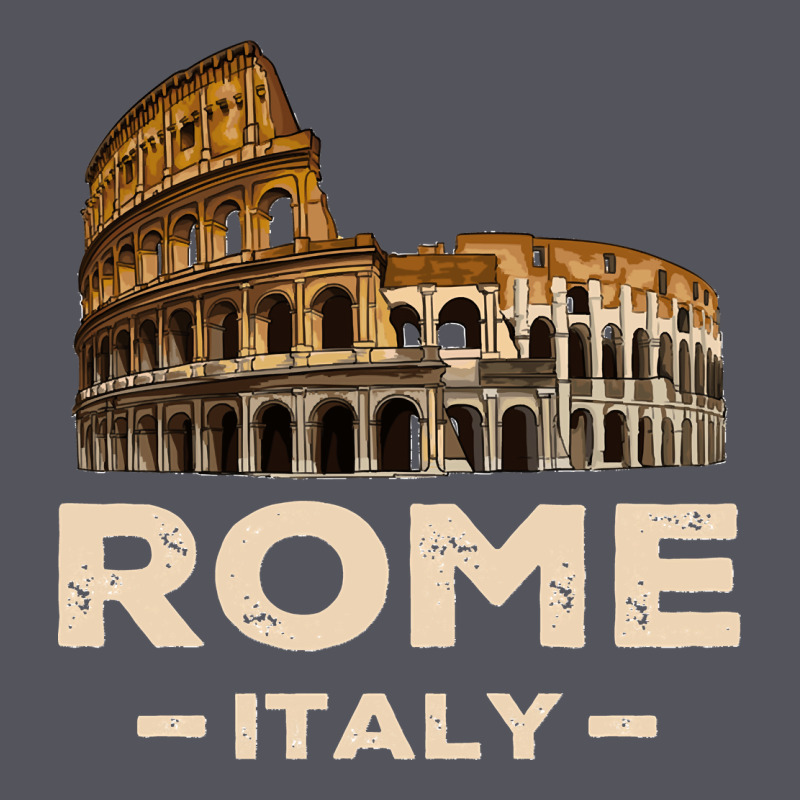 Cool Vintage Roma Italia Colosseum Souvenirs, Rome Italy Pullover Hood Vintage Hoodie by DesignPulse | Teevron