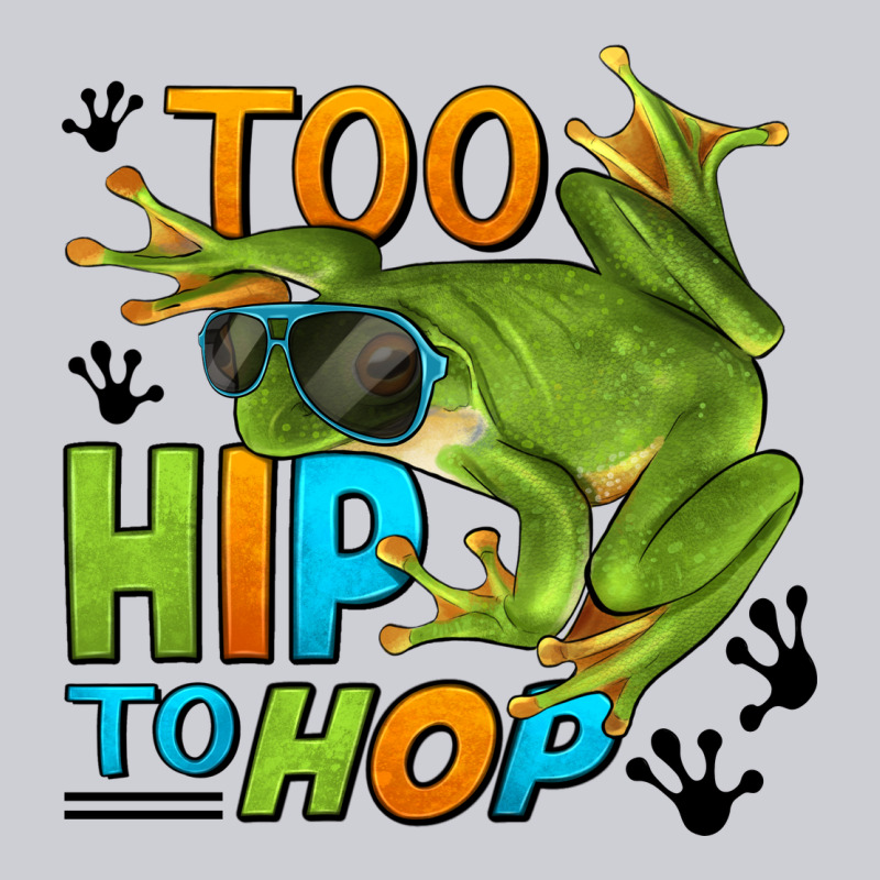 Too Hip To Hop Frog Heavyweight Sweatshirt by LillyAllenDesigns | Teevron