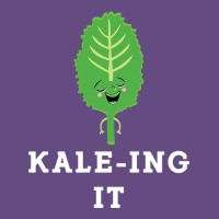 Kaleing It Kale Art For Vegans Vegetarians Vintage Hoodie | Teevron