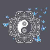 Yin Yang With Butterflies Ancient Chinese Yin Yang Vintage Hoodie | Teevron