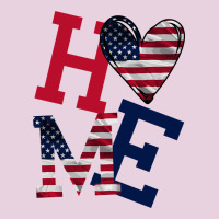 American Flag Home Ladies Tee | Teevron